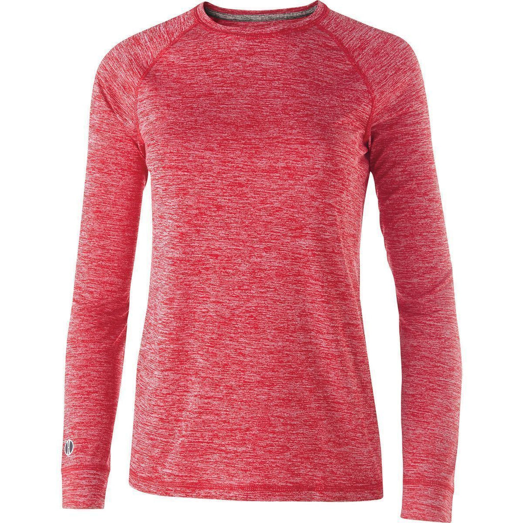 Ladies Athletic Shirt, Electrify 2.0 Long Sleeve Tee - Deals Kiosk
