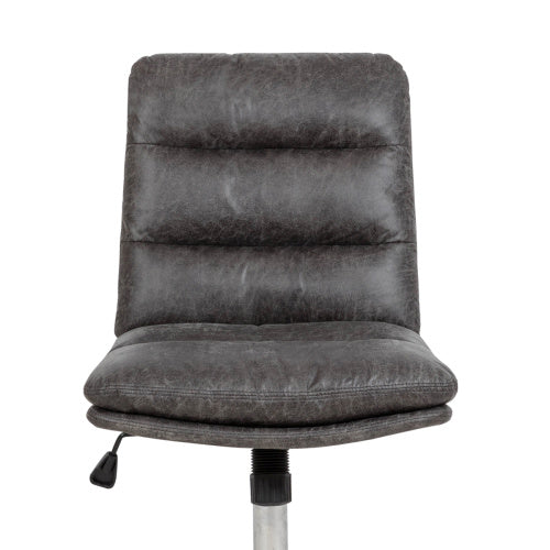 Adjustable Swivel Armless Office Chair Desk Chair - Deals Kiosk