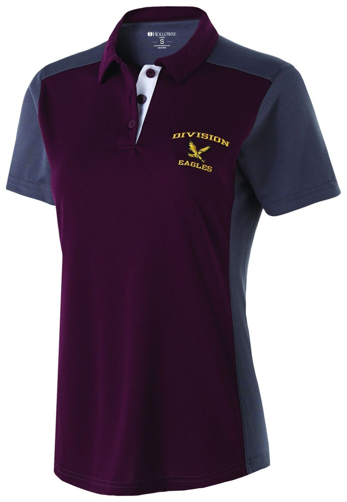 Ladies Athletic Shirt, Division Polo - Deals Kiosk