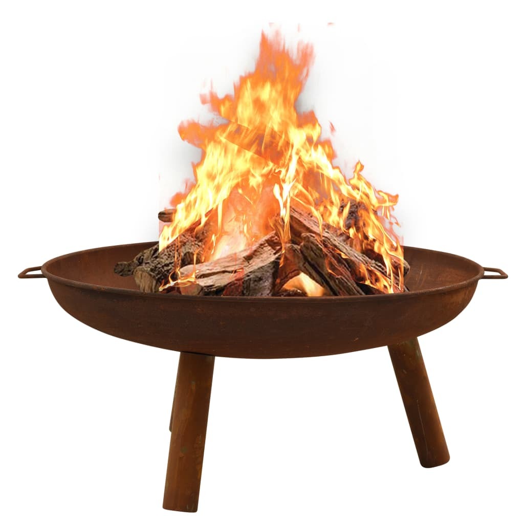 Fire Pit 35.8"x32.1"x15.7" Steel - Deals Kiosk