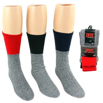 Assorted Boy's and Girl's Thermal Tube Boot Socks - Size 6-8 Case Pack 24 - Deals Kiosk