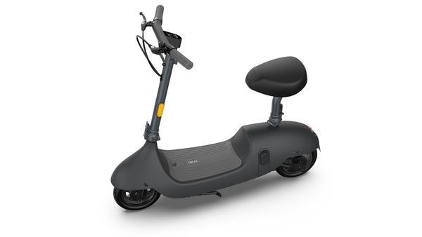 OKAI Beetle Electric Scooter with Seat, Up to 25 Miles Range & 15.5MPH, Modern Moped Scooter Bike with 10inch Vacuum Tires - Deals Kiosk