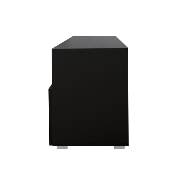Modern Minimalist TV Cabinet Living Room with 20 colors LED Lights,TV Stand Entertainment Center Modern High-Gloss LED TV Cabinet, Simpleness Creative Furniture TV Cabinet - Deals Kiosk