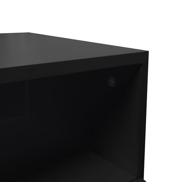Modern Minimalist TV Cabinet Living Room with 20 colors LED Lights,TV Stand Entertainment Center Modern High-Gloss LED TV Cabinet, Simpleness Creative Furniture TV Cabinet - Deals Kiosk