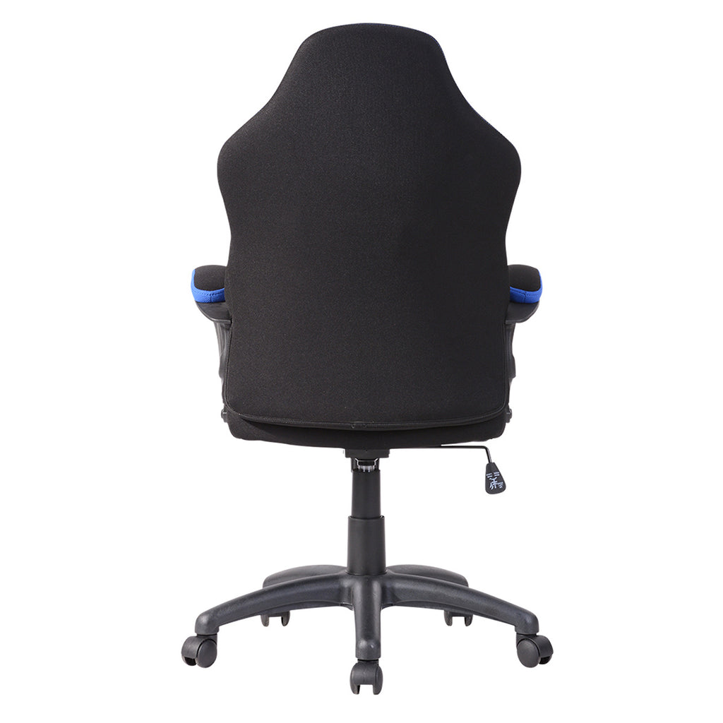 Gaming Office Chair with Fabric Adjustable Swivel,BLUE - Deals Kiosk
