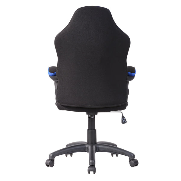 Gaming Office Chair with Fabric Adjustable Swivel,BLUE - Deals Kiosk