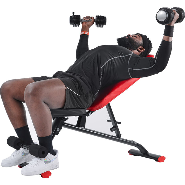 Pair of 12.5 Lbs Adjustable Dumbbell with Handle and Weight Plate for Home Gym black RT - Deals Kiosk