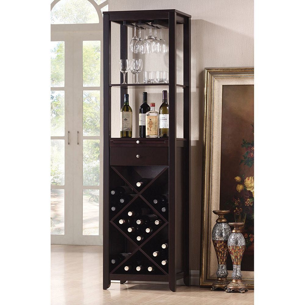 Casey Wine Cabinet in Wenge YJ - Deals Kiosk
