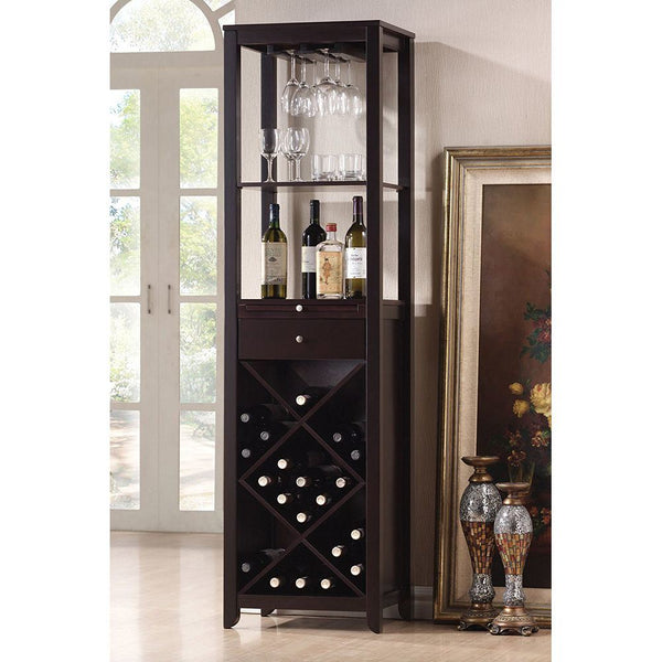 Casey Wine Cabinet in Wenge YJ - Deals Kiosk