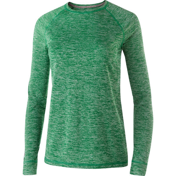 Ladies Athletic Shirt, Electrify 2.0 Long Sleeve Tee - Deals Kiosk