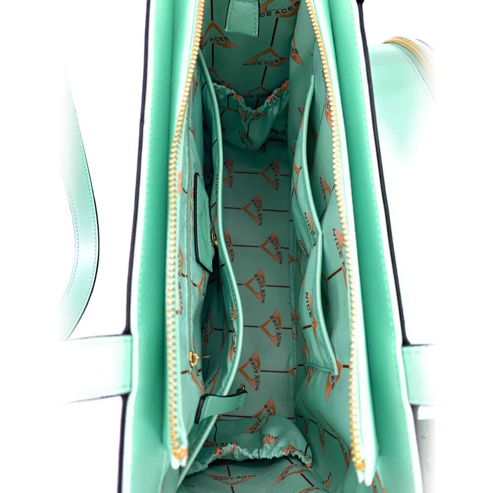 MAYA COLLECTION TENNIS TOTE FOR TWO RACQUETS WITH BOTTLE, CAN AND KEY HOLDERS - Deals Kiosk