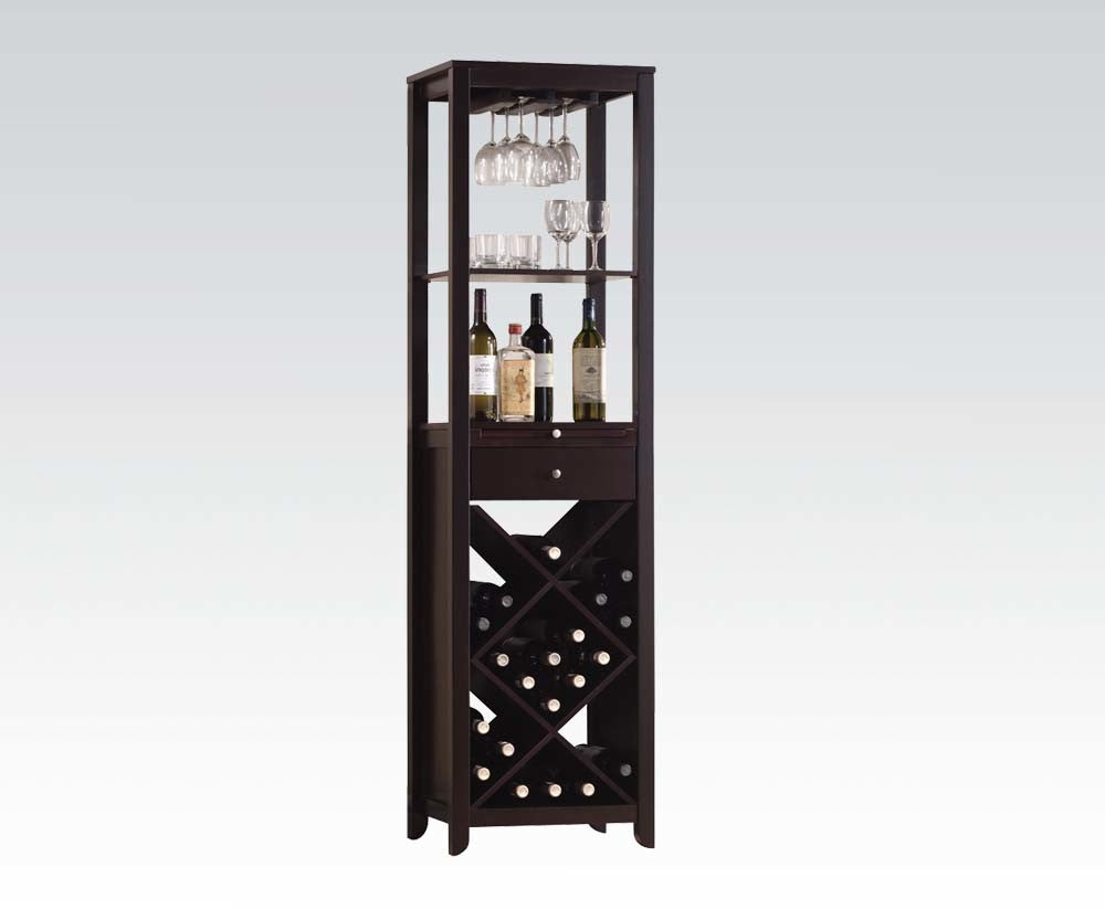 Casey Wine Cabinet in Wenge YJ - Deals Kiosk