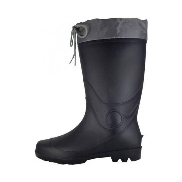 Men's Black Rain Boots Case Pack 12 - Deals Kiosk