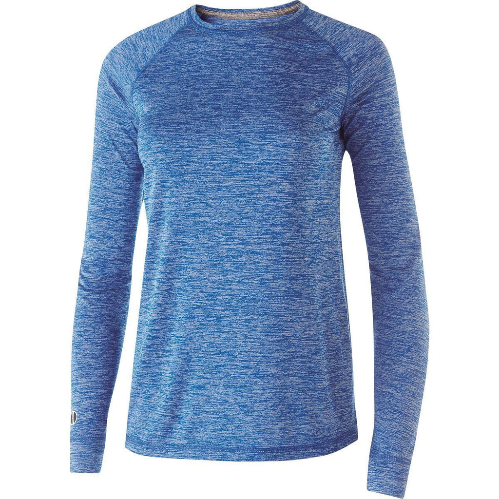Ladies Athletic Shirt, Electrify 2.0 Long Sleeve Tee - Deals Kiosk
