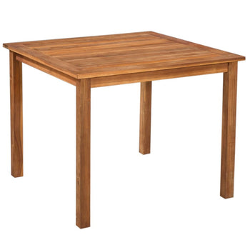 5 Piece Outdoor Dining Set Poly Rattan Black and Brown - Deals Kiosk