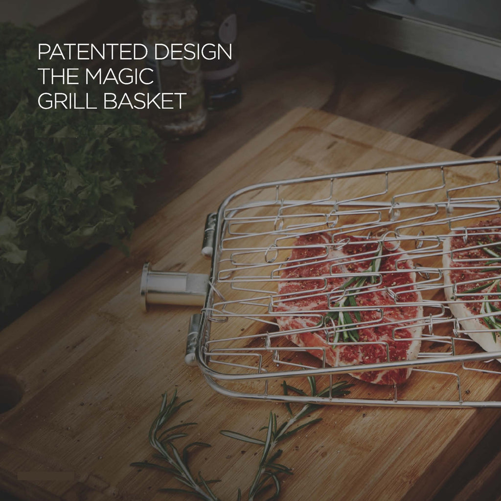 Higold - Goldchef Portable No Smoke Gas Grill, Reddot Design 2018 Winner No Smoke Vertical Burnner 12000Btu Grill for Outdoor, Stainless Steel, Red - Deals Kiosk