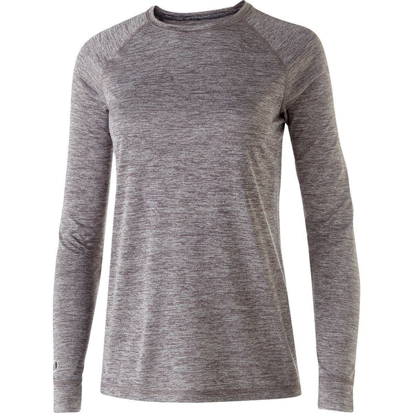 Ladies Athletic Shirt, Electrify 2.0 Long Sleeve Tee - Deals Kiosk