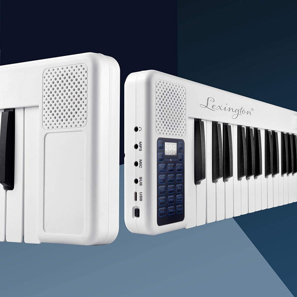 88-Key Splicing Intelligent Piano Electronic Keyboard for Kids Beginners with Full Size Semi Weighted Touch Sensitive Keys, MIDI, Power Supply, Built In Speakers - Deals Kiosk