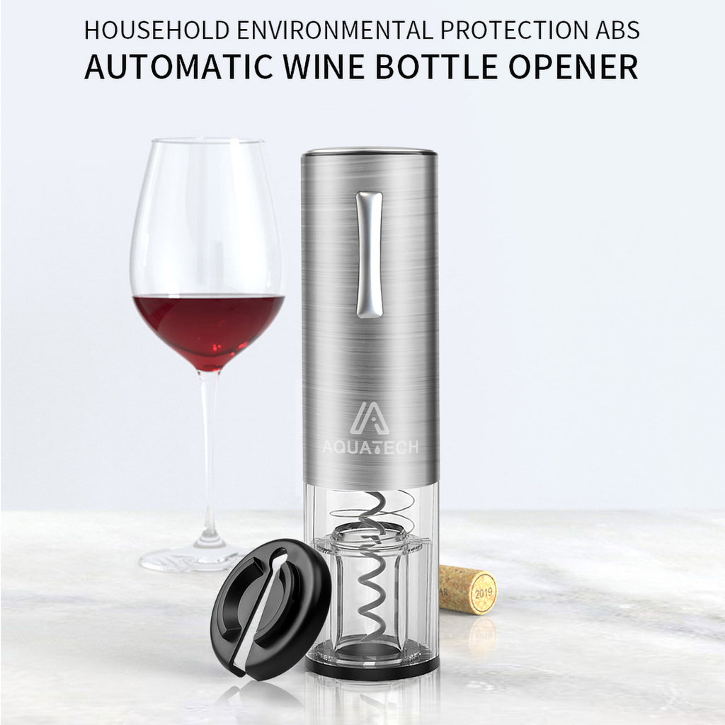 Electric Wine opener set Wine Gift Set,4 in 1 set,Includes Stainless Steel Electric wine opener,Pourer,Vacuum stopper,Foil cutter&Charging Line - Deals Kiosk