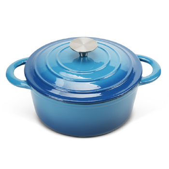 COOKWIN Enameled Cast Iron Dutch Oven with Self Basting Lid, Enamel Coated Cookware Pot 3QT - Deals Kiosk