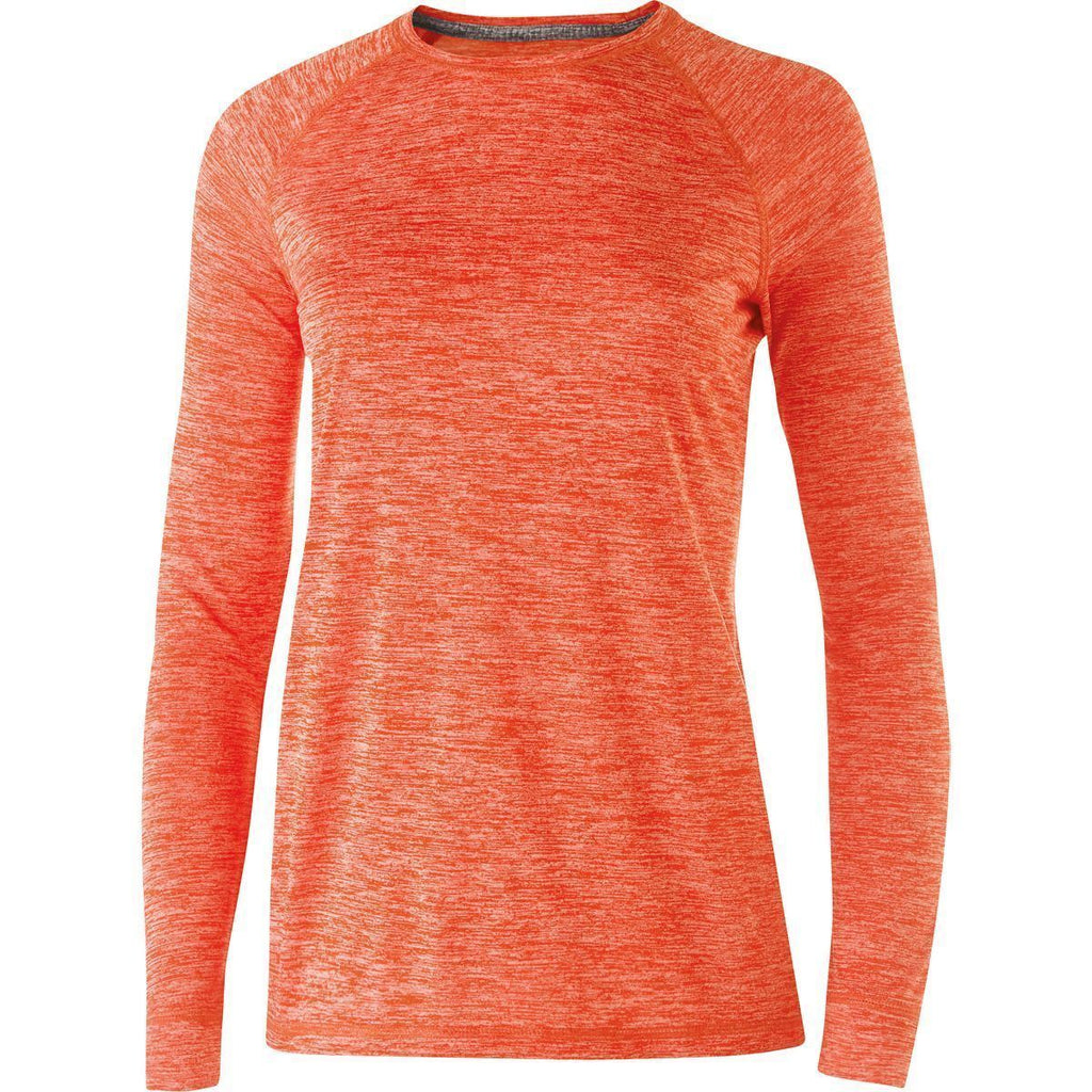 Ladies Athletic Shirt, Electrify 2.0 Long Sleeve Tee - Deals Kiosk