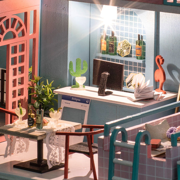 IIE CREATE 2019 New Toys for Kid DIY Wooden Miniature Doll House with Handmade Birthday Gift(14 Boxes/ Carton) - Deals Kiosk