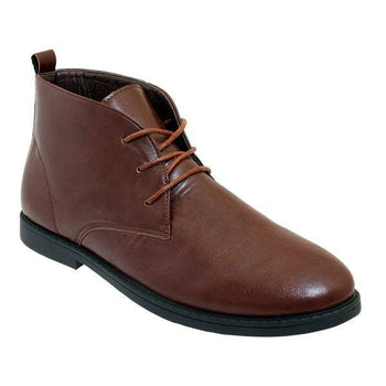 Men's Casual Chukka Boot - Brown Case Pack 12 - Deals Kiosk