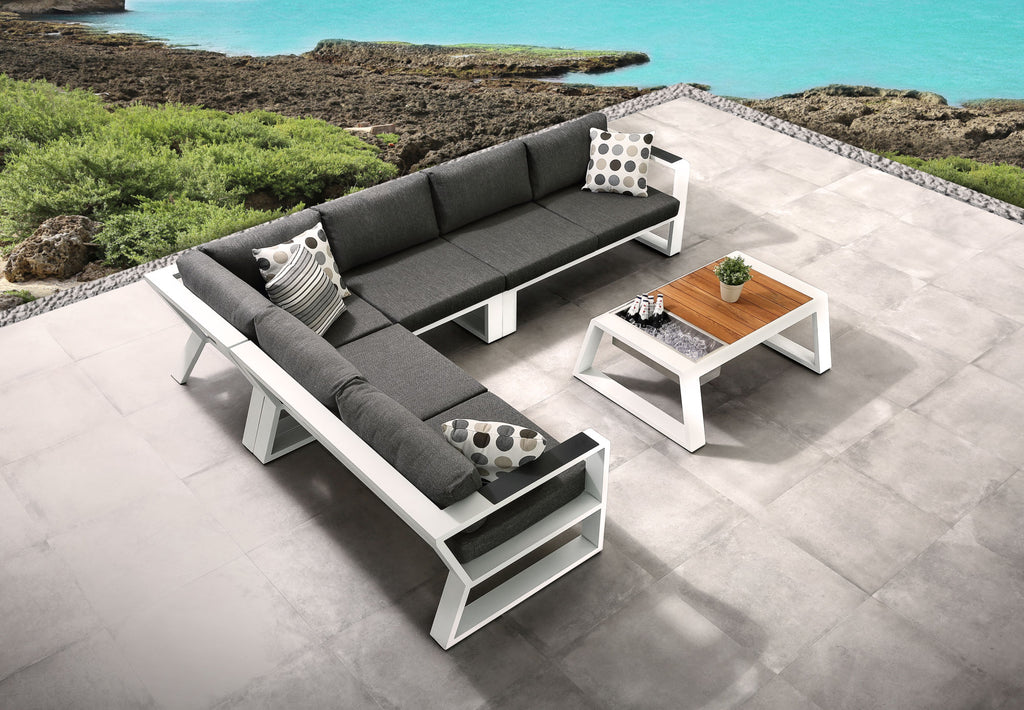 HIGOLD - Exee 6 Seaters Outdoor Sectional Sofa - Deals Kiosk