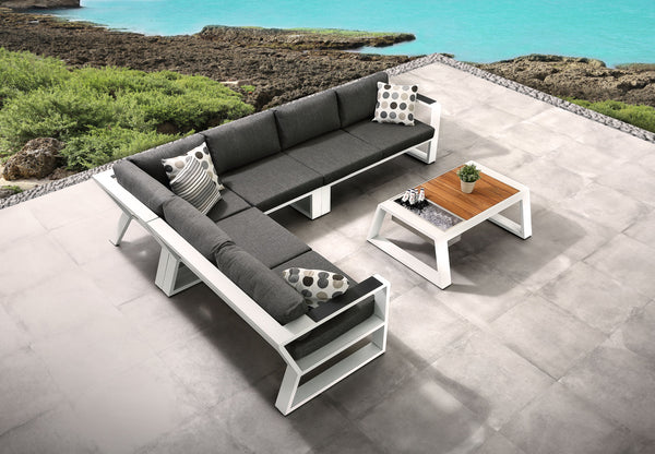HIGOLD - Exee 6 Seaters Outdoor Sectional Sofa - Deals Kiosk