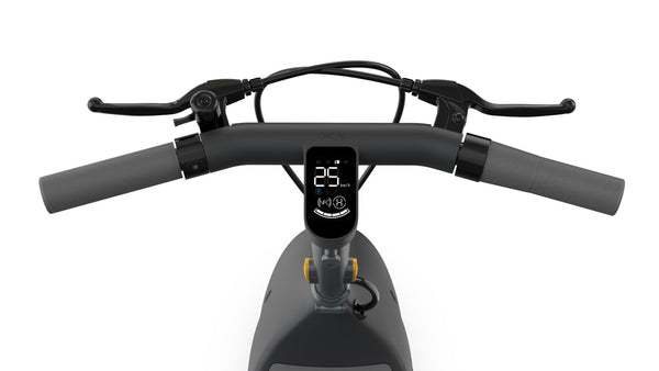 OKAI Beetle Electric Scooter with Seat, Up to 25 Miles Range & 15.5MPH, Modern Moped Scooter Bike with 10inch Vacuum Tires - Deals Kiosk