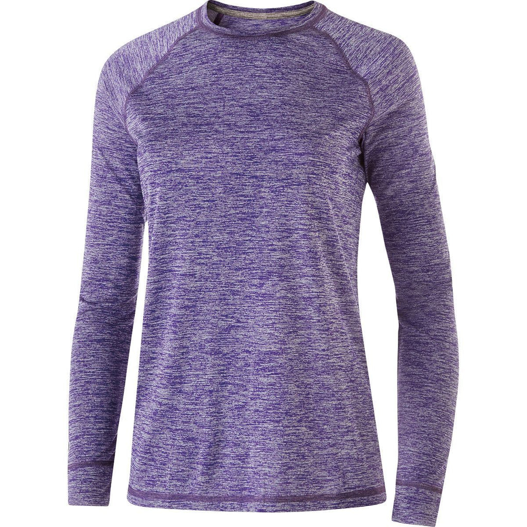Ladies Athletic Shirt, Electrify 2.0 Long Sleeve Tee - Deals Kiosk