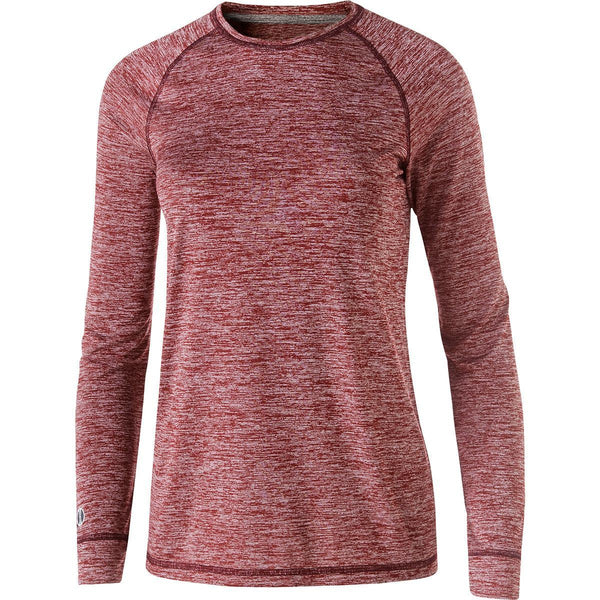 Ladies Athletic Shirt, Electrify 2.0 Long Sleeve Tee - Deals Kiosk