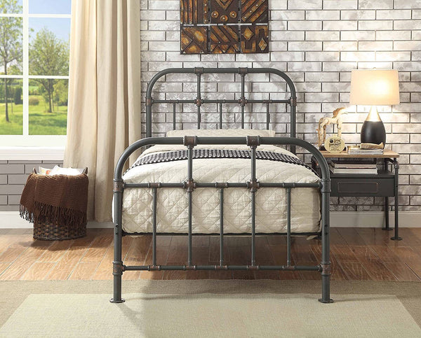 Nicipolis Twin Bed in Sandy Gray - Deals Kiosk
