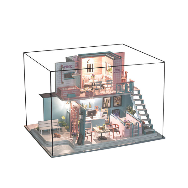 IIE CREATE 2019 New Toys for Kid DIY Wooden Miniature Doll House with Handmade Birthday Gift(14 Boxes/ Carton) - Deals Kiosk