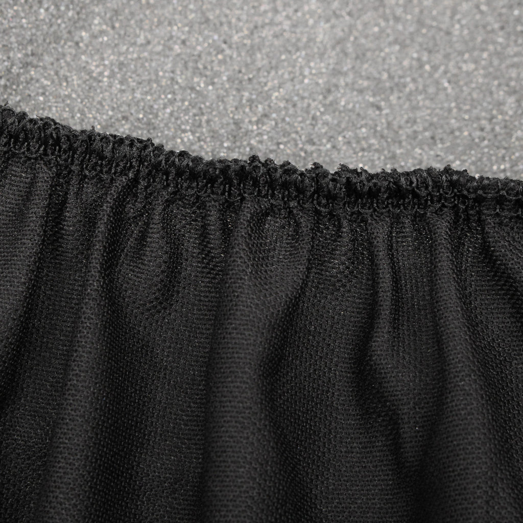 Universal Car Seat Covers Front Rear Protectors 9 Piece Set Washable Blue & Black - Deals Kiosk