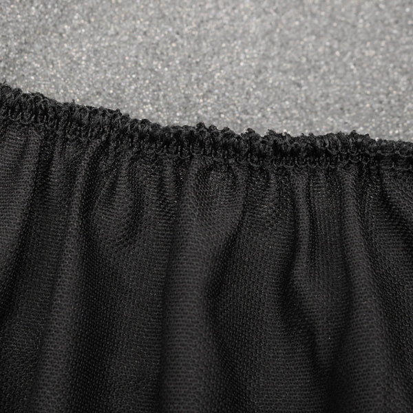 Universal Car Seat Covers Front Rear Protectors 9 Piece Set Washable Blue & Black - Deals Kiosk