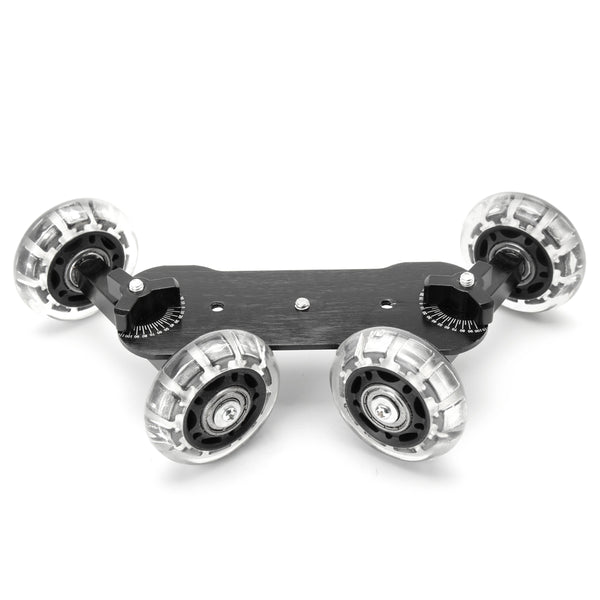 Desktop Camcorder DSLR Camera Video Wheels Rail Rolling Track Slider Dolly Car - Deals Kiosk